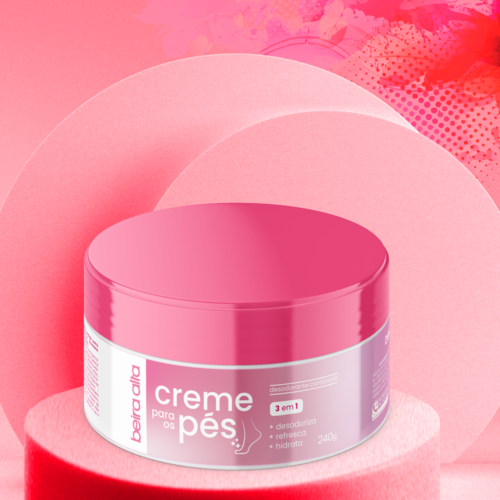 Creme para os Pés Pote
