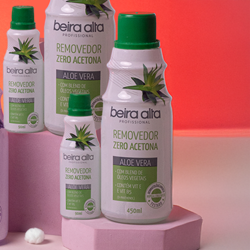 Removedor de Esmalte - Zero Acetona - Aloe Vera