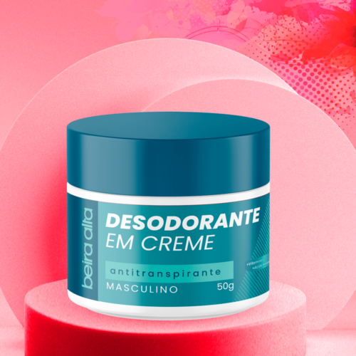 Desodorante Antitranspirante Creme Masculino