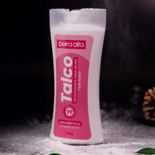 Talco Antisséptico para os Pés Feminino